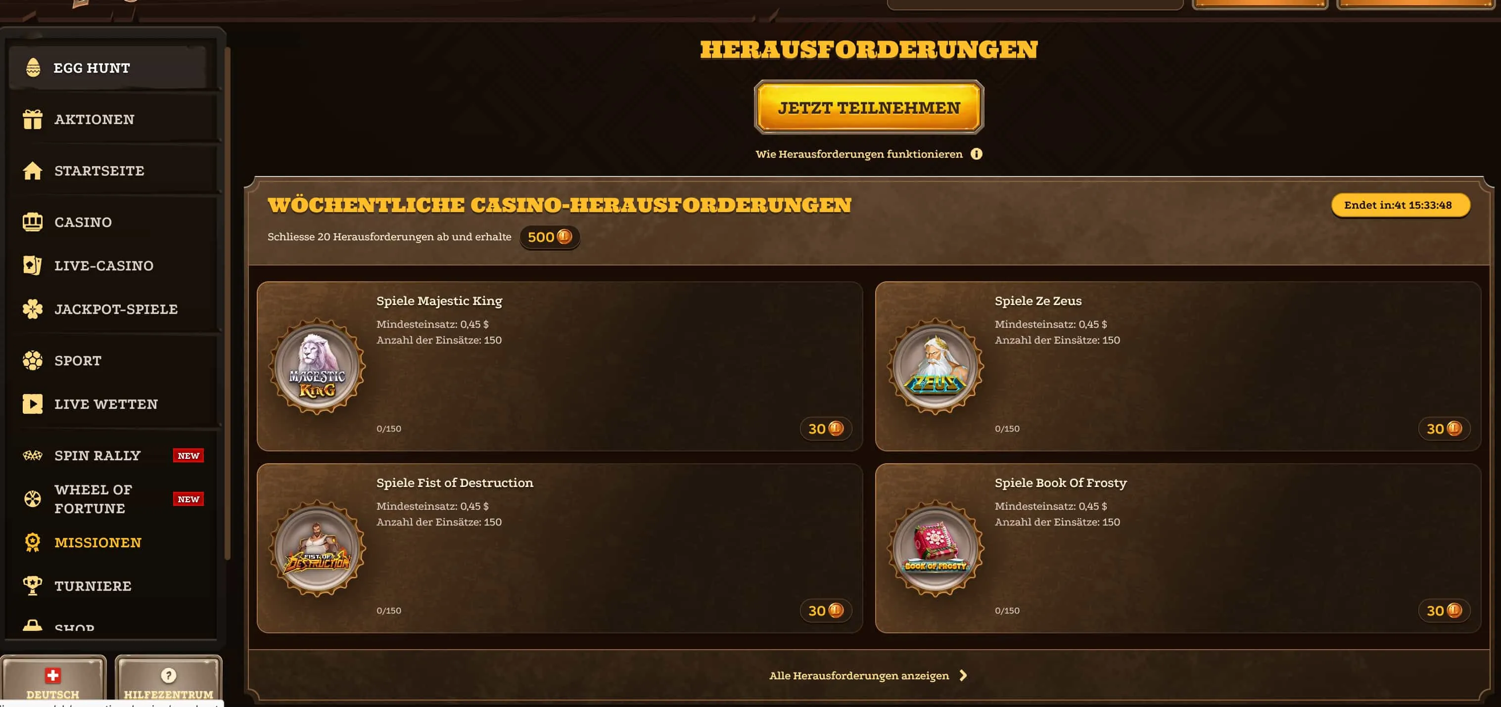 Spielen im Lizaro Casino – Ein Portfolio das keine Langeweile kennt Spielen im Lizaro Casino – Ein Portfolio das keine Langeweile kennt